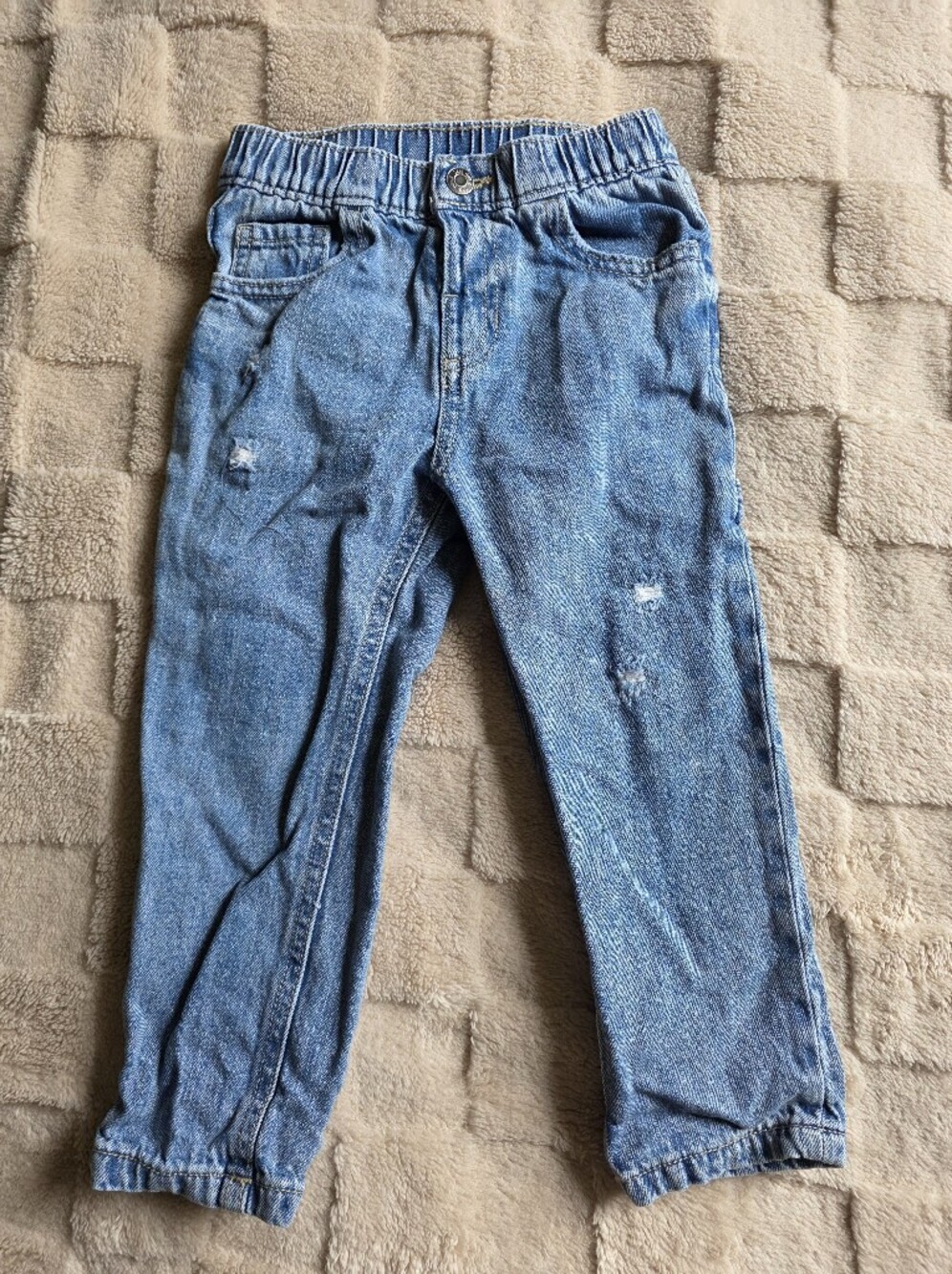 Boy Light Blue Distressed Jeans